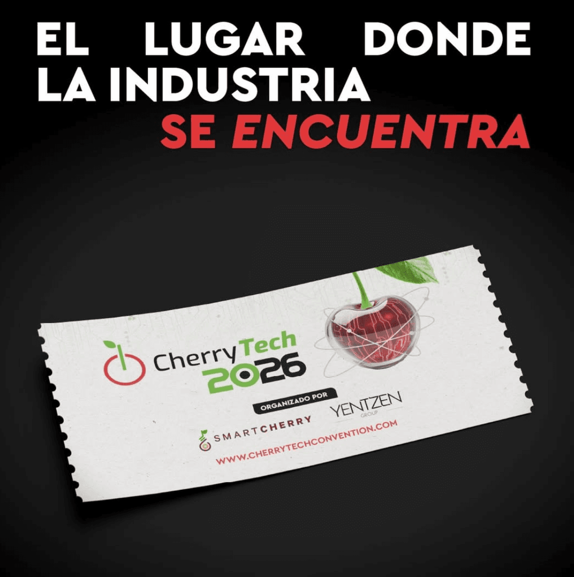 ENTRADAS Cherry Tech Convention - 2026